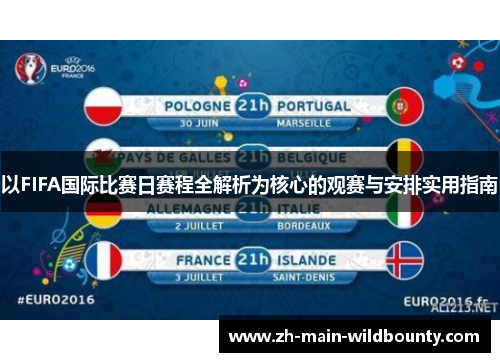 以FIFA国际比赛日赛程全解析为核心的观赛与安排实用指南 以FIFA国际比赛日赛程全解析为核心的观赛与安排实用指南